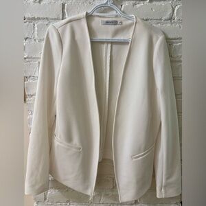 Ricki's Off-White Textured Blazer